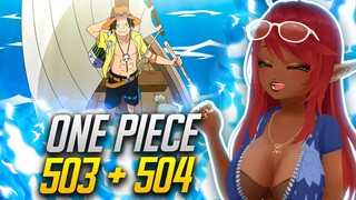 THE BEGINNING OF HIS JOURNEY!! | One Piece Episode 503/504 Reaction