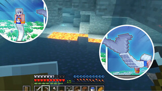 MINECRAFT- How can I survive when I become a mermaid!