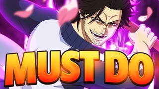 DON'T LOSE OUT ON THESE REWARDS! 5 DAYS LEFT TO DO THESE THINGS IN SEASON 1 OF BLACK CLOVER MOBILE