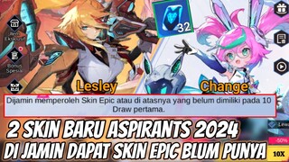 2 SKIN ASPIRANTS BARU 2024 ! DI JAMIN DAPAT SKIN EPIC YANG BELUM DIMILIKI, EVENT PALING DI TUNGGU