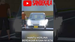 Santriwati jadi korban t4brak lari ! 😨😱| SANDEKALA HORROR #HORORMISTERI #sakuraschoolsimulator