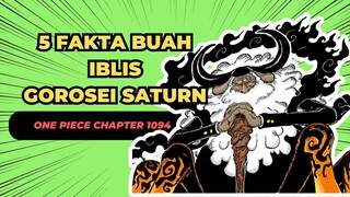 INILAH 5 FAKTA BUAH IBLIS YOKAI GOROSEI SATURN ONE PIECE