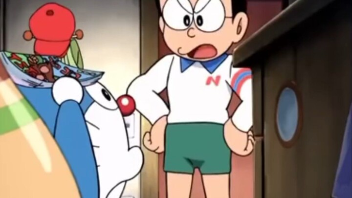 nobita marah kepada doraemon