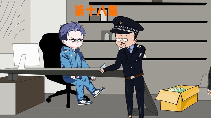 Traveling through time and space to become a young traffic policeman, a new case begins to take shap