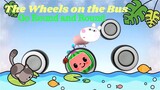 The Wheels on the Bus GO ROUND AND ROUND Song | Super Fun Special Effects