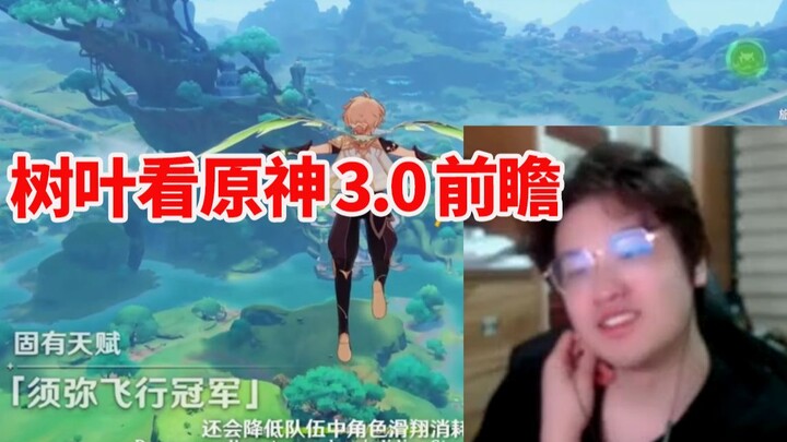 Leaves watches the Genshin Impact 3.0 preview and is instantly shocked when they hear Collei admirin