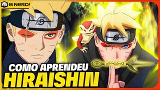 COMO O BORUTO APRENDEU O HIRAISHIN?
