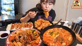 마라특집!! 얼얼한 마라탕🔥 마라샹궈, 군만두, 꿔바로우 먹방 | 마라스쿨 Spicy Mala soup Mukbang