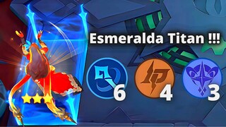 MAGIC CHESS 2 HP EPIC COMEBACK ESMERALDA TITAN MODE | MLBB MAGIC CHESS BEST SYNERGY COMBO TERKUAT