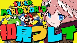 【 マリオワールド 】完全初見。ゴリ押しプレイはどこまで通用しますか？【鷹嶺ルイ/ホロライブ】