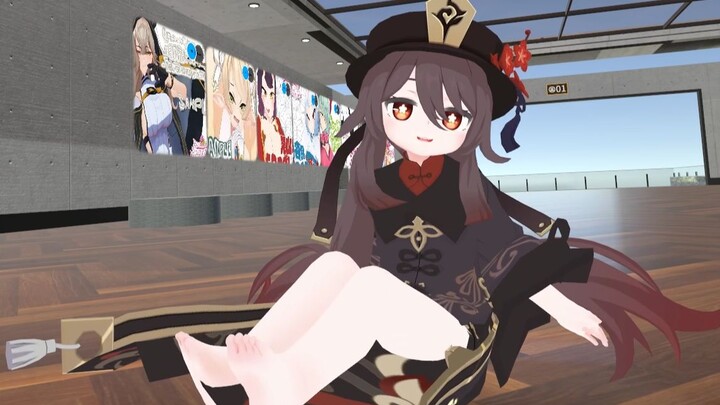 [Genshin Impact] Cute Xiao Emei lazily improvises a dance