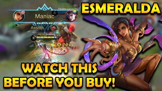 Watch This Before Buying Esmeralda! | Mobile Legends Bang Bang