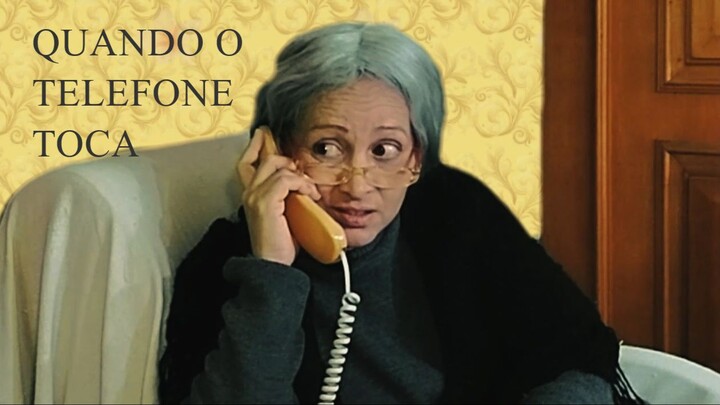 Jussara e Doralice em "QUANDO O TELEFONE TOCA"