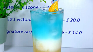 تعلمت كيف أصنع مشروبًا خفيفًا بنكهة البرتقال، ما رأيكم في ما صنعته؟ لكن المذاق لا يزال جيدًا.