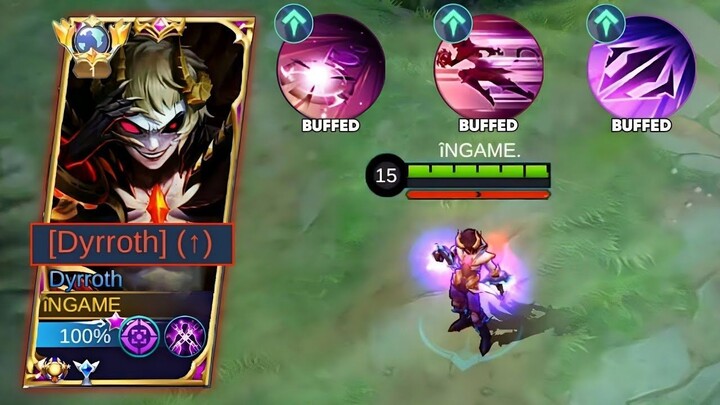 FINALLY BUFFED DYRROTH IS HERE!! 10X STRONGER (DYRROTH BUFFED GAMEPLAY 2023)
