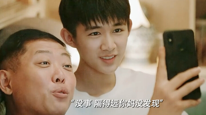 “Dad and son grab some crispy fried chicken while Mom’s not home—this freedom is just awesome!” “Maj