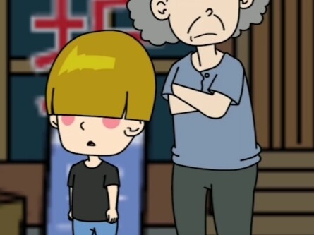 抄袭猪屁登和开心锤锤而且还很劣质的动画