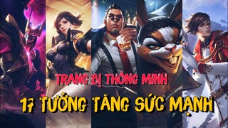 Liên quân 17 Tướng Tối Ưu Sức mạnh Phần 1 - Xạ Thủ Dùng VÀNG Thông Minh mùa 18 TNG