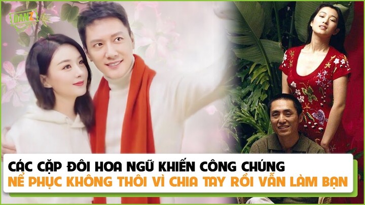 Các cặp đôi Hoa ngữ khiến công chúng nể phục không thôi vì chia tay rồi vẫn làm bạn