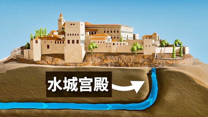 Istana Alhambra yang layak disebut sebagai keajaiban dunia, benar-benar istana kota air!