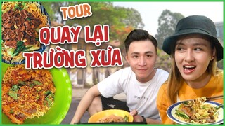 TOUR MÌ GÓI Ở TRƯỜNG MARIE CÙNG QUÁ KHỨ THỜI ĐI HỌC CỦA BIA🤔 |MinThu| Tubiacouple