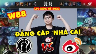 [LPL 2022] Highlight WBG vs IG Full: Đẳng cấp "nhà cái" W88 | Weibo Gaming vs Invictus Gaming