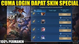 CARA DAPAT SKIN SPECIAL GRATIS HANYA LOGIN SAJA KLAIM SEKARANG!! | MOBILE LEGENDS