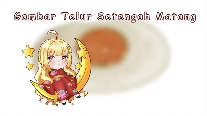 [SPEEDPAINT]: Telur Setengah Matang (Procreate)