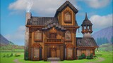 Minecraft: How To Build A Dark Oak House | Tutorial