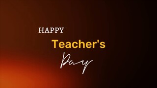 Happy teachers' day