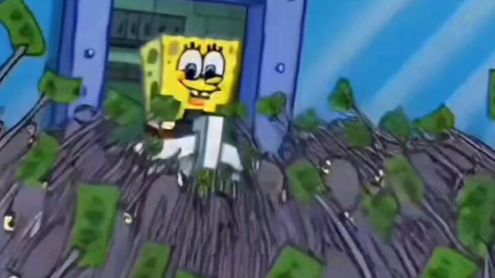 AI-generated abstract SpongeBob: The tables are turned