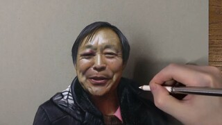 用三维立体浑元劲 画 三维立体马保国