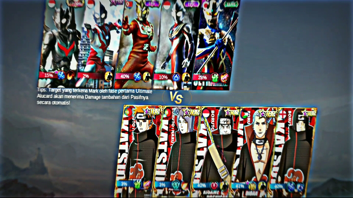 ULTRAMEN VS AKATSUKI 😎😎