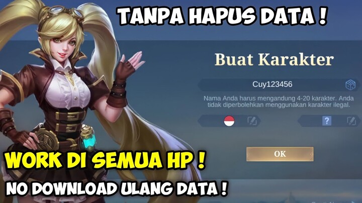 CARA BUAT AKUN BARU BARU MOBILE LEGEND TERBARU 2022 TANPA DOWNLOAD DATA ULANG TERBARU 2022