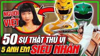 Top 50 Sự Thật Về 5 Anh Em Siêu Nhân - Power Rangers | meXINE