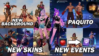 ALL NEWEST UPDATES IN ONE VIDEO in Mobile Legends