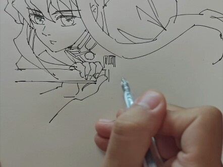 Speed Painting oleh Tokito Muichiro (Soundtrack Asli Triple Speed)