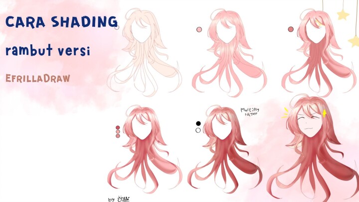 cara shading rambut versi EfrillaDraw ✨ || EfrillaDraw