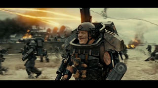 Edge of Tomorrow (2014) - วันแรก (ฉากต่อสู้ครั้งแรก) - ตอนที่ 1 1080p