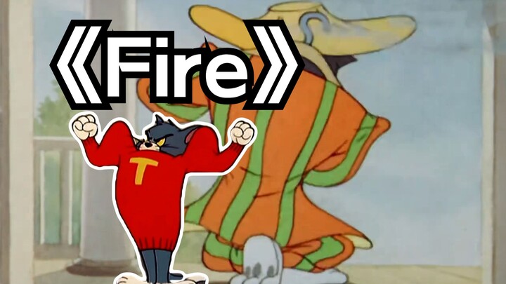 Nyalakan api dalam hati! MV versi Cat & Mouse untuk lagu "Fire"