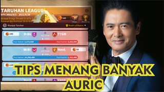 Cara dapet auric banyak di Osiris League