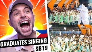 FILIPINO GRADUATIONS are a BLAST! SB19 Crimzone | Jimalalud NHS Batch 2023 | HONEST REACTION