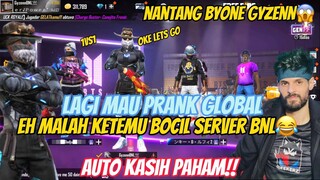 DITANTANGIN BYONE SAMA BOCIL SERVER BNL😱AUTO FREESTYLE KANGGURU😂