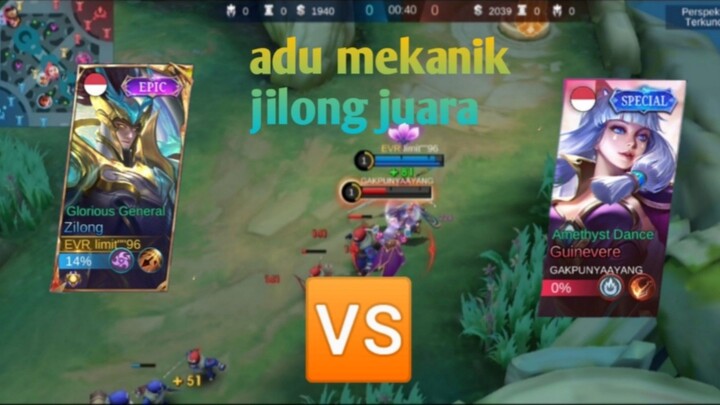 jilong adu mekanik sama guinever gokil jilong bantai guin 🔥🔥