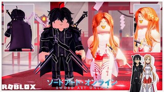 Roblox Kirito & Asuna Cosplay: Sword Art Online Cosplay on Roblox