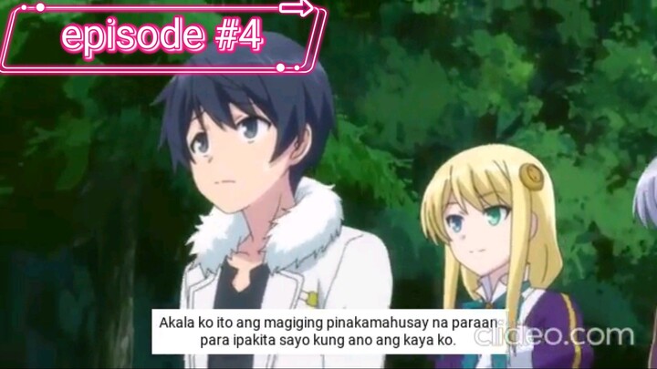 In Another world with my smartphone S1 (tagalog sub) episode #04