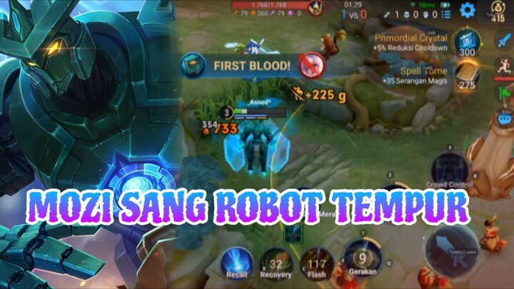 MOZI SANG ROBOT TEMPUR