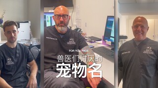 兽医们都讨厌哪些宠物名字呢⁉️