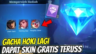 GACHA GRATIS PALING HOKI! BUKA BANYAK AKUN DAPAT SKIN GRATIS SEMUA