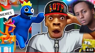 "ROBLOX Rainbow Friends Funny Moments (MEMES)" REACTION